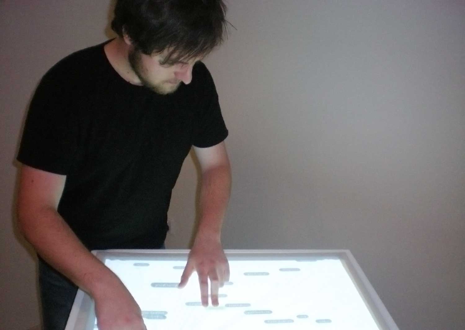 Operating the Tactilis Mensa